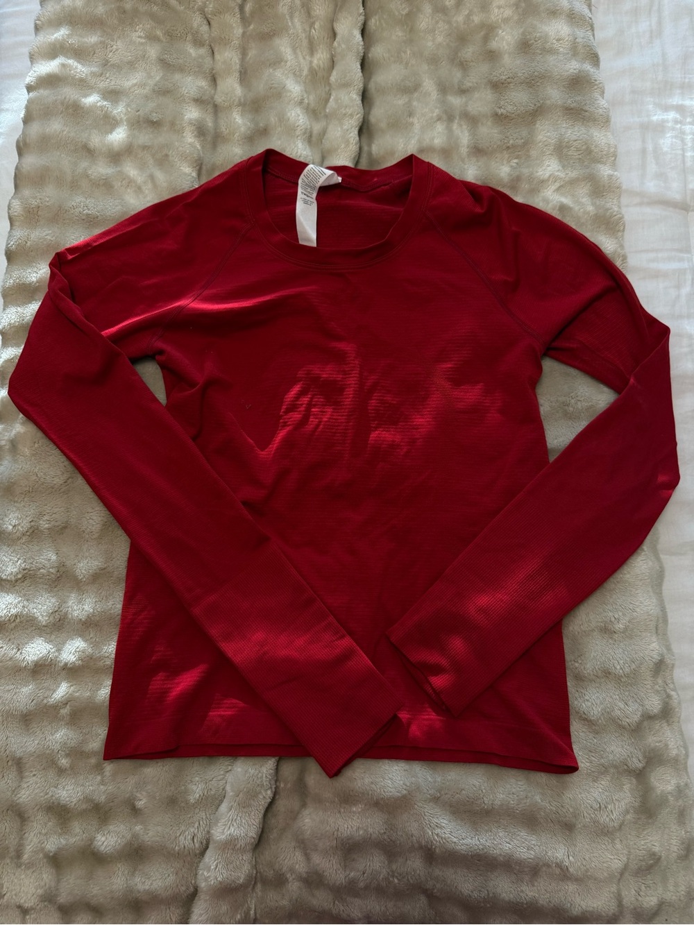 lululemon athletica swiftly tech Long Sleeve - Dark Red